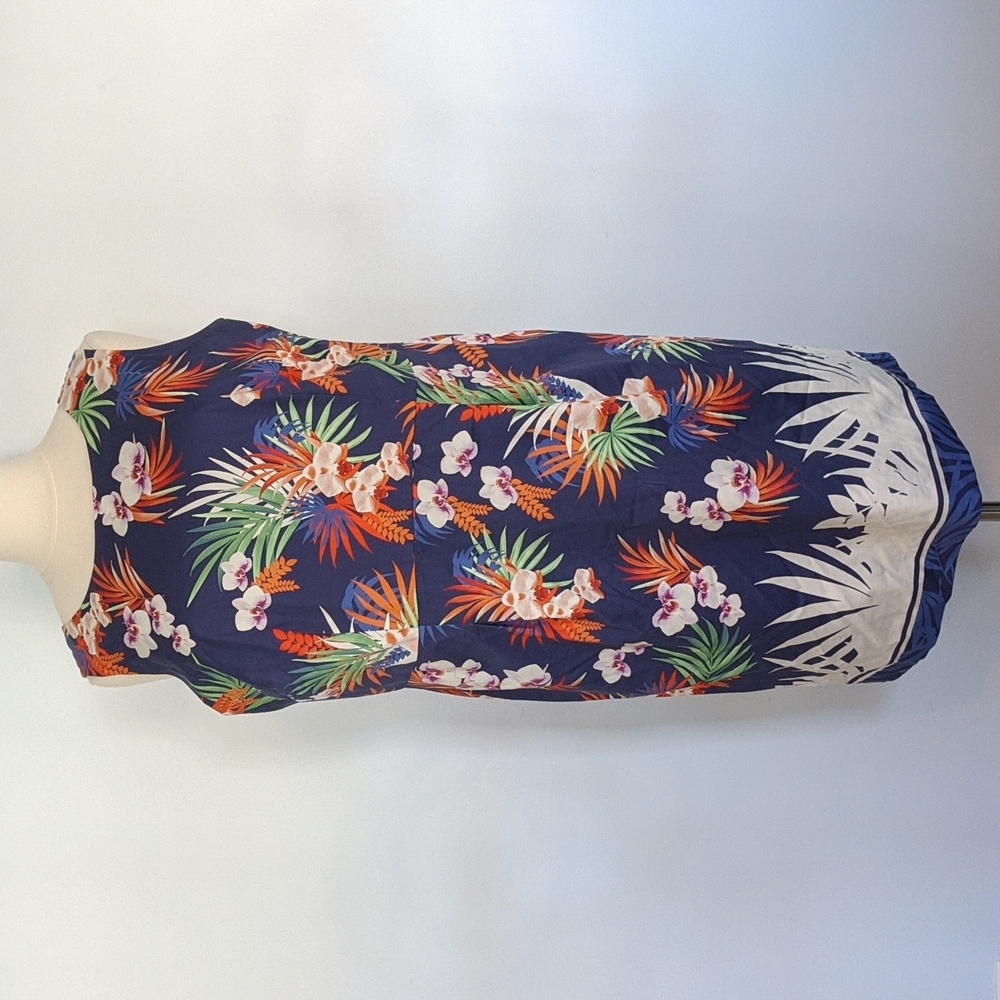 Talbot's Woman Tropical Print Dress